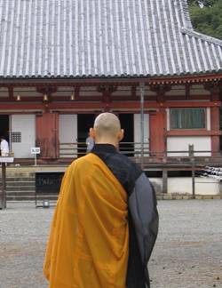 醍醐寺修行僧の祈り写真