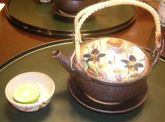 マツタケ土瓶蒸写真・京料理も楽しみです