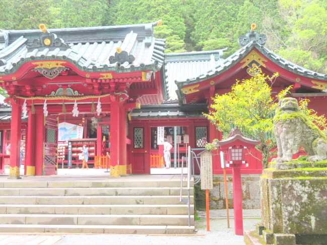 箱根神社本殿写真