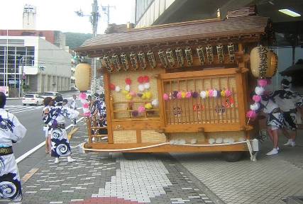 玖須美神社の祭礼写真
