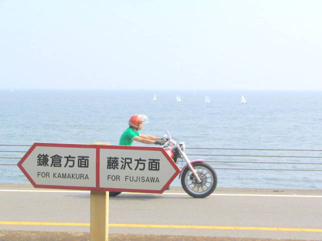 七里ヶ浜海岸地図