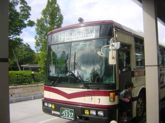 大原への足は京都バスが便利写真