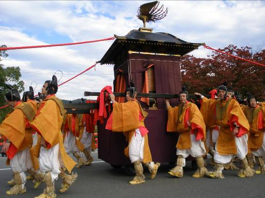 京都時代祭神幸列写真