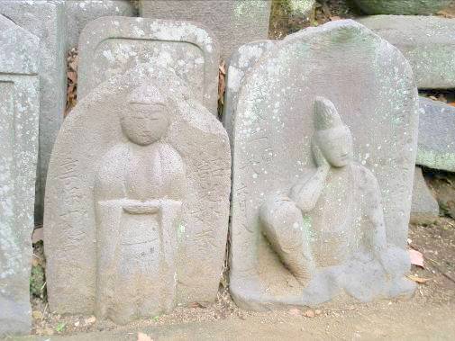江戸時代の石仏　画像