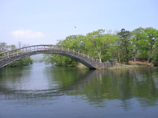大沼国定公園　橋写真