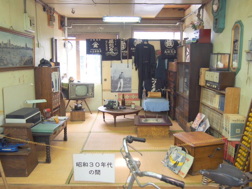 小樽中央市場昭和30年代展示画像