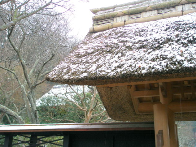 鎌倉雪景色画像