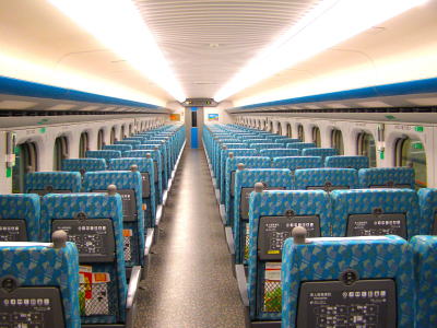 台北新幹線車内画像