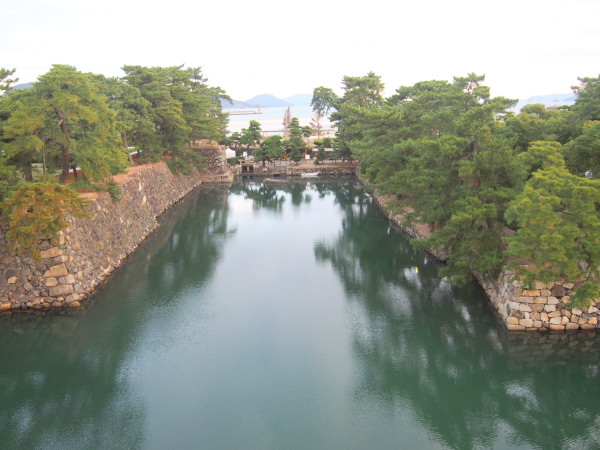 高松城海水の堀写真