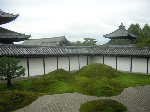 東福寺方丈庭園写真