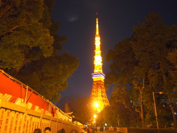 東京タワーライトアップ画像