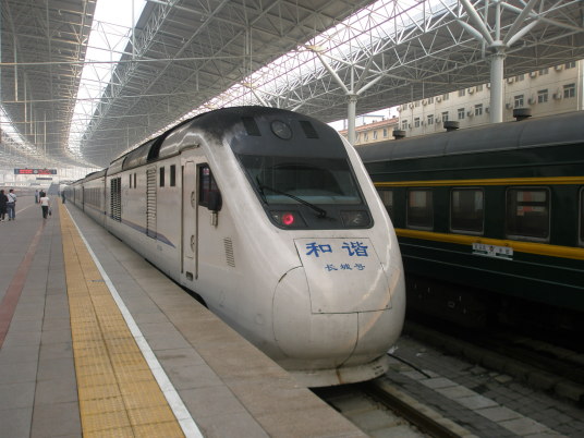 中国列車画像