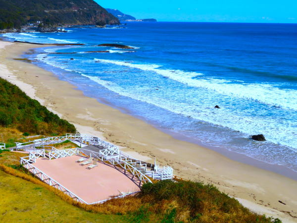 伊豆の海白浜海岸