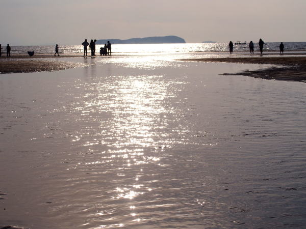 秩父ヶ浜と香川の海