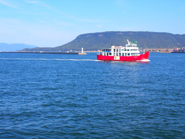 屋島と香川の海