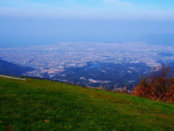 雲辺寺公園から見る香川の海