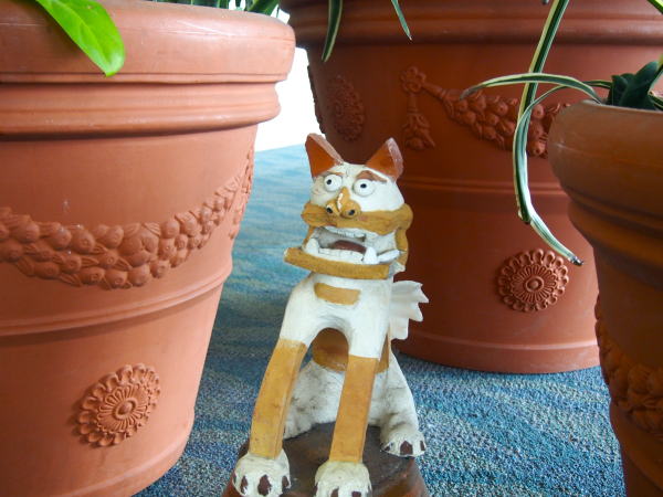 那覇空港シーサー